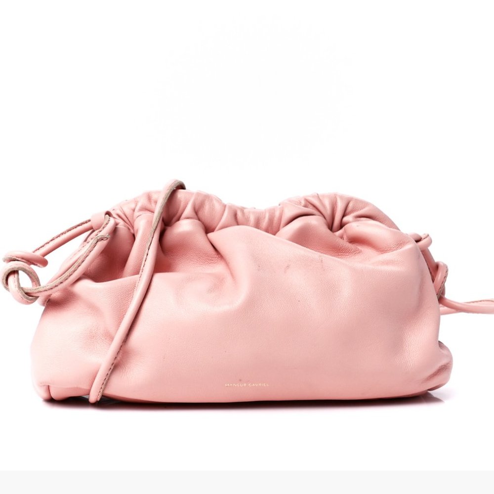 Mansur Gavriel Mini Cloud Clutch - Pink